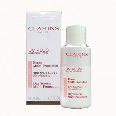Kem Chống Nắng Clarins UV Plus Anti Pollution Rosy Glow SPF50/PA++++ 30ml Pháp