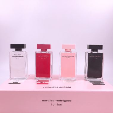 Gift Set Narciso Rodriguez For Her Collection 4pcs ( 7,5ml x 4 )