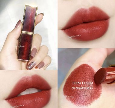 Son Tom Ford Lip Color Satin Matte Màu 27 Shameless
