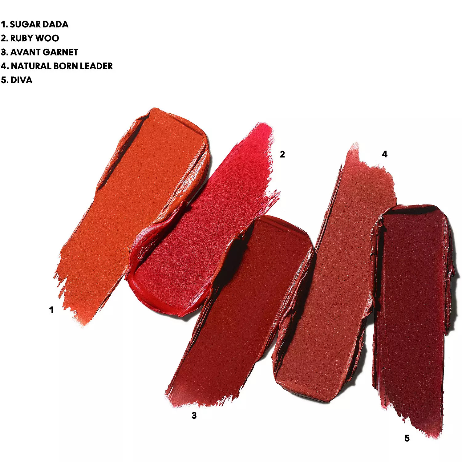 M.A.C 5-pcs Matte Lipstick Set • A Taste Of Matte Lipstick, 5 cây limited kèm clutch phiên bản giới hạn 2022