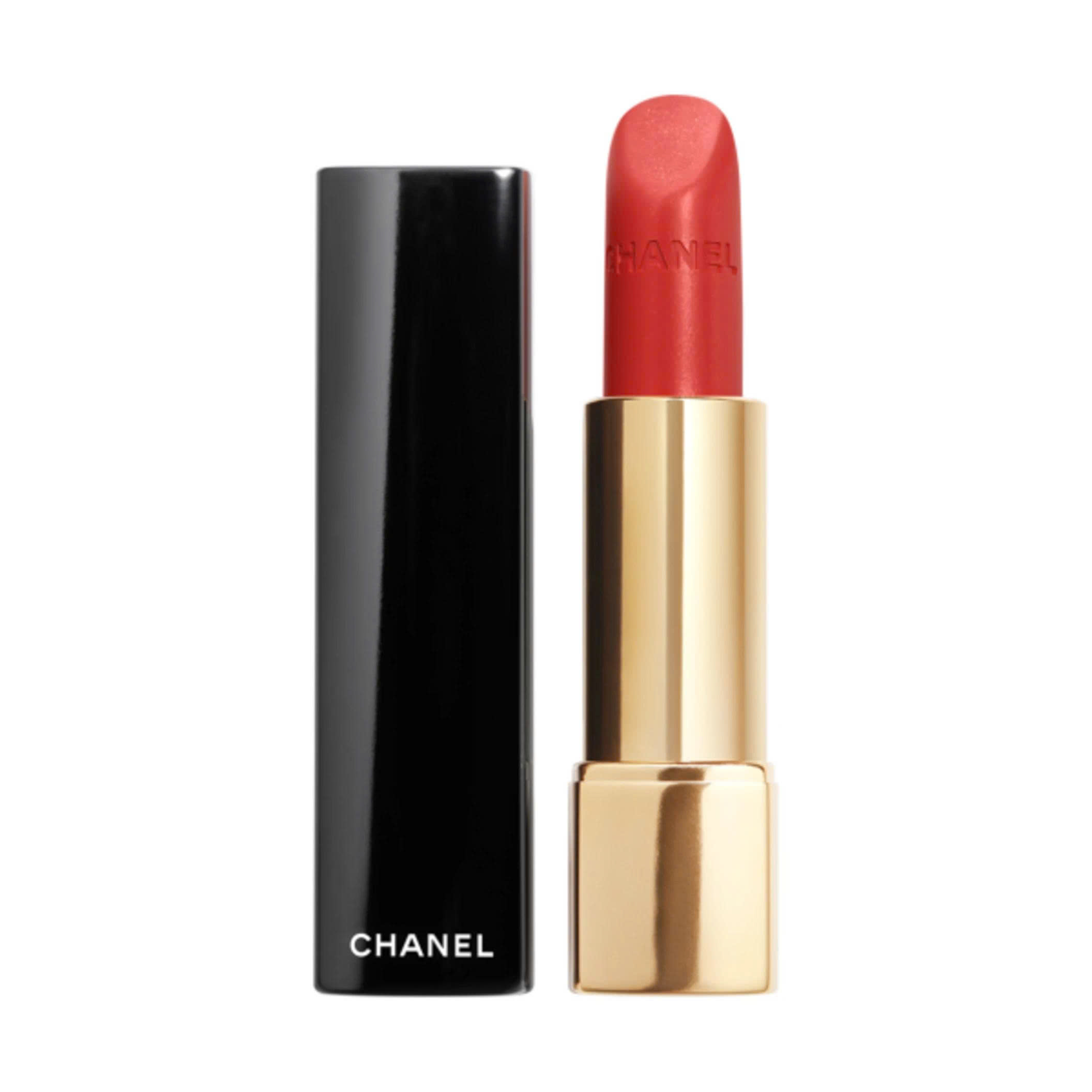 Son Chanel Rouge Allure Velvet Luminous Matte Lip Colour 48 Ardente Màu Đỏ Cam