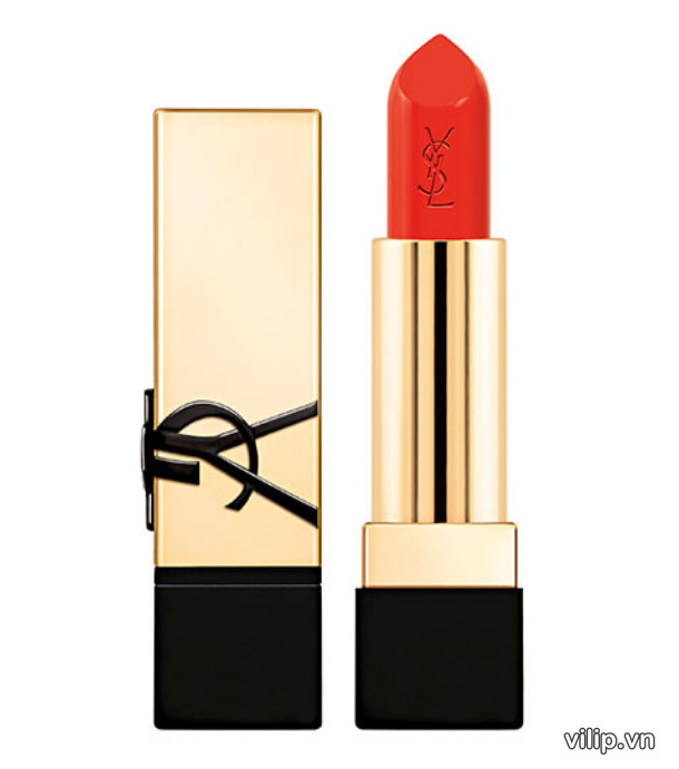 Son YSL Rouge Pur Couture Caring Satin Lipstick O13 Le Orange – Màu Đỏ Cam